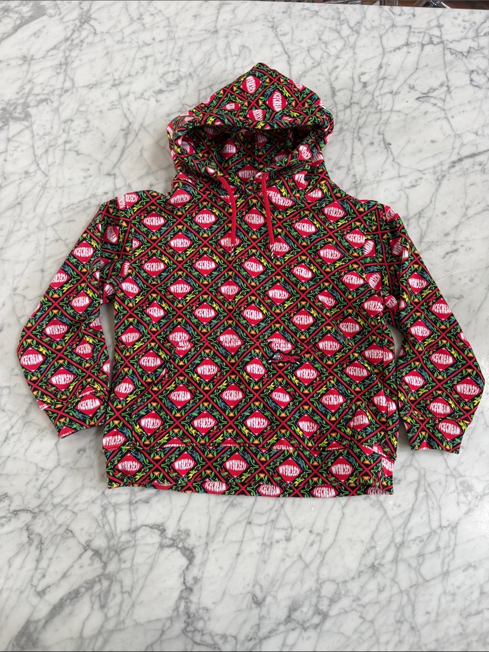 KIDS ICECREAM DIAMONDS HOODIE Sz 5T Streetwear NWOT